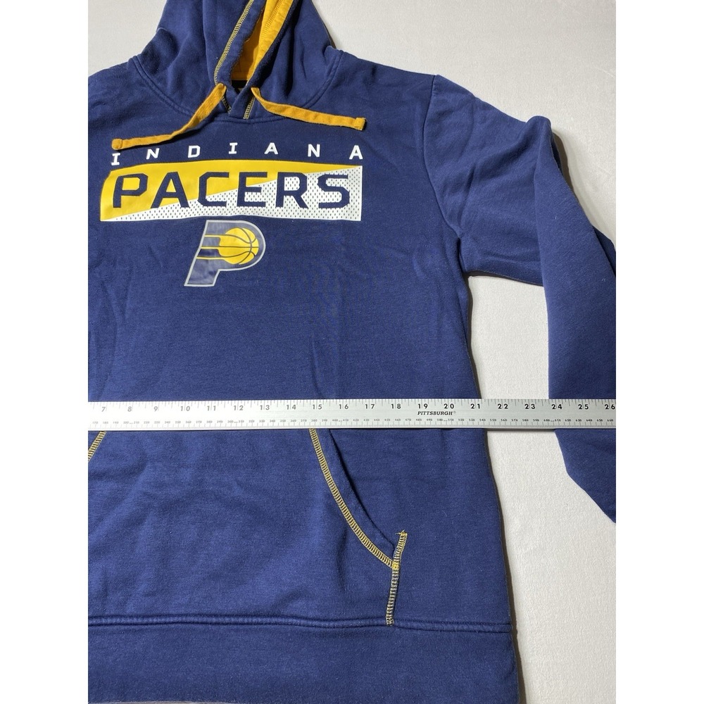 Indiana Pacers Fanatics Hoodie Mens Large Navy Gold NBA Pullover 2021 - Picture 3 of 9